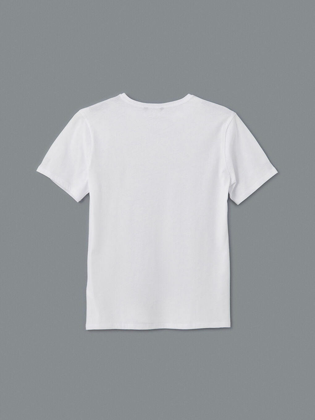 LCW ECO Crew Neck Short Sleeve Printed Combed Cotton Men's T-shirt -S5I036Z8-J5E