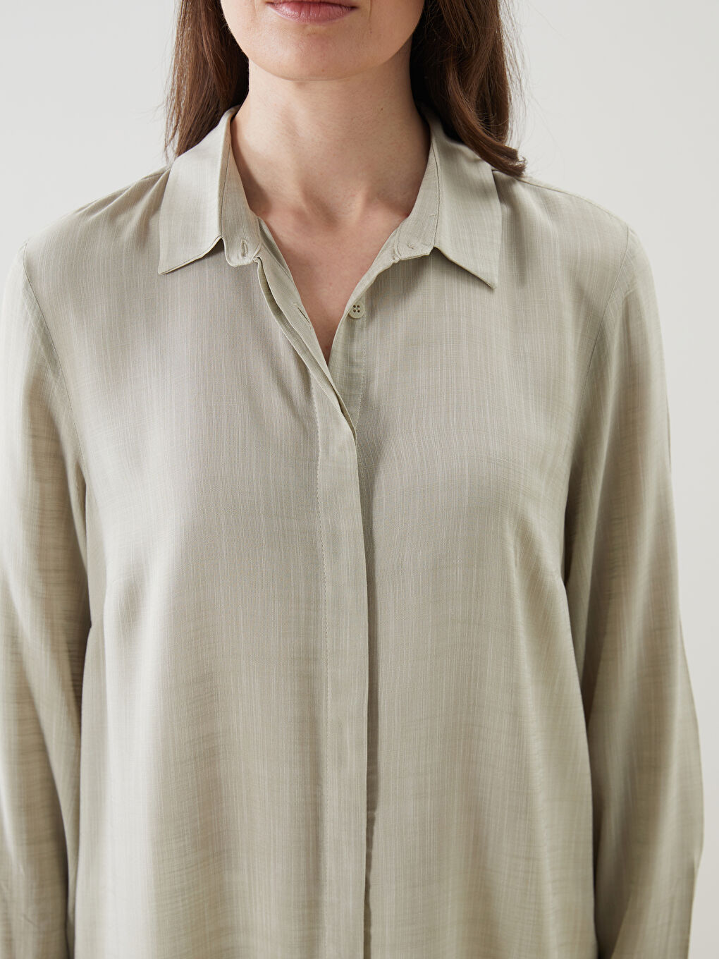 LCW Grace Women's Shirt Tunic -S5I060Z8-GHY