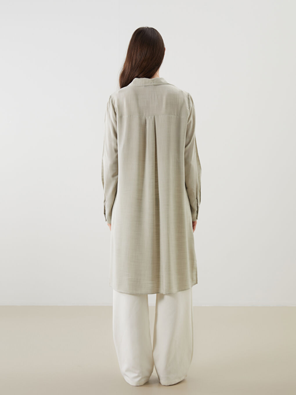 LCW Grace Women's Shirt Tunic -S5I060Z8-GHY