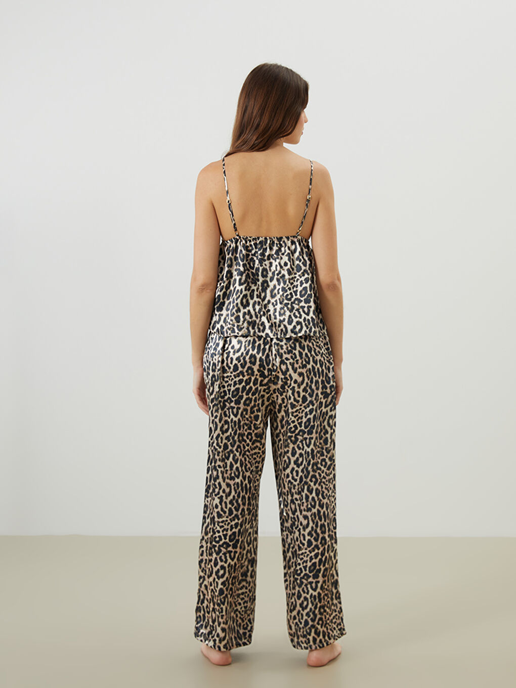 LCW DREAM Woman BROWN Pyjama Set -S5I076Z8-LQY