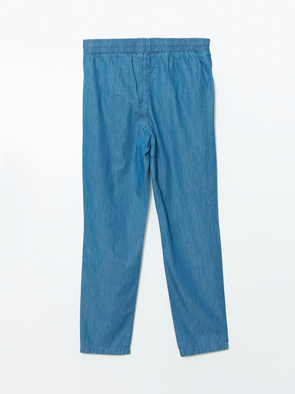 Elasticated Waist Carrot Fit Women's Jeans -S5I080Z8-563