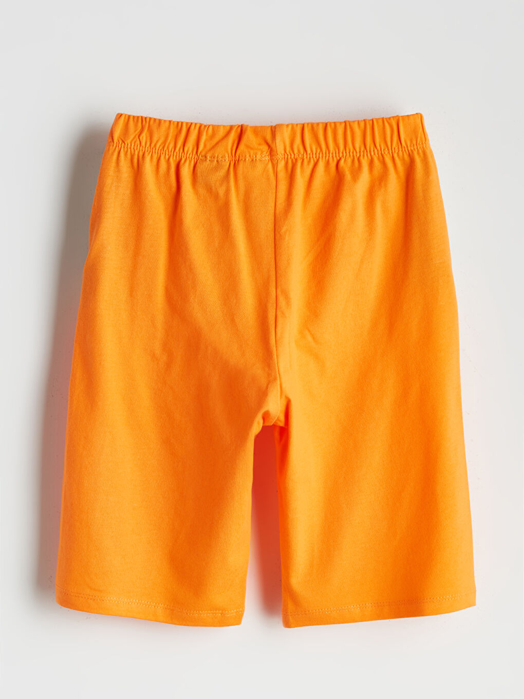 Turuncu Winnie the Pooh Baskılı Erkek Çocuk Pijama Şort-1