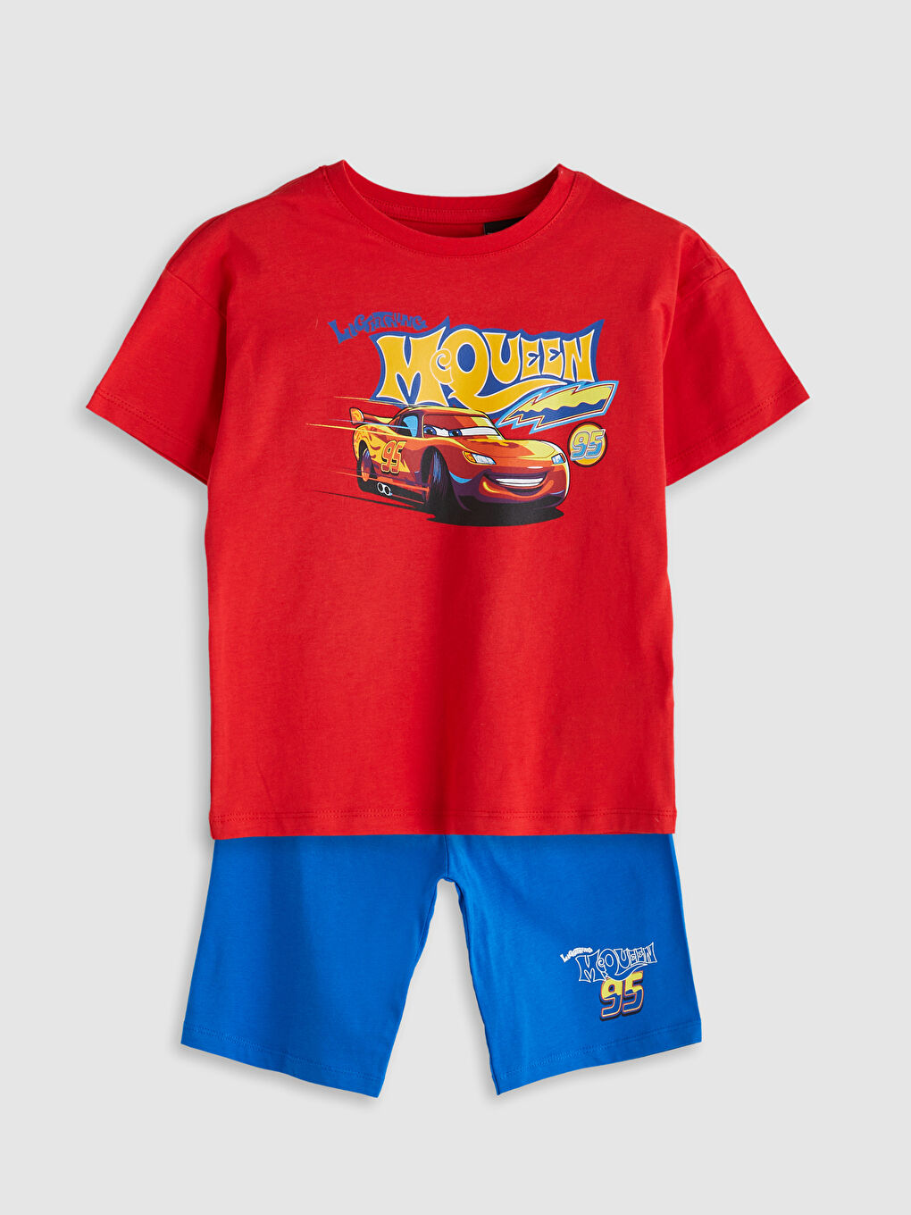 LCW Kids Boy RED Shortie Pyjama Set -S5I123Z1-HNK