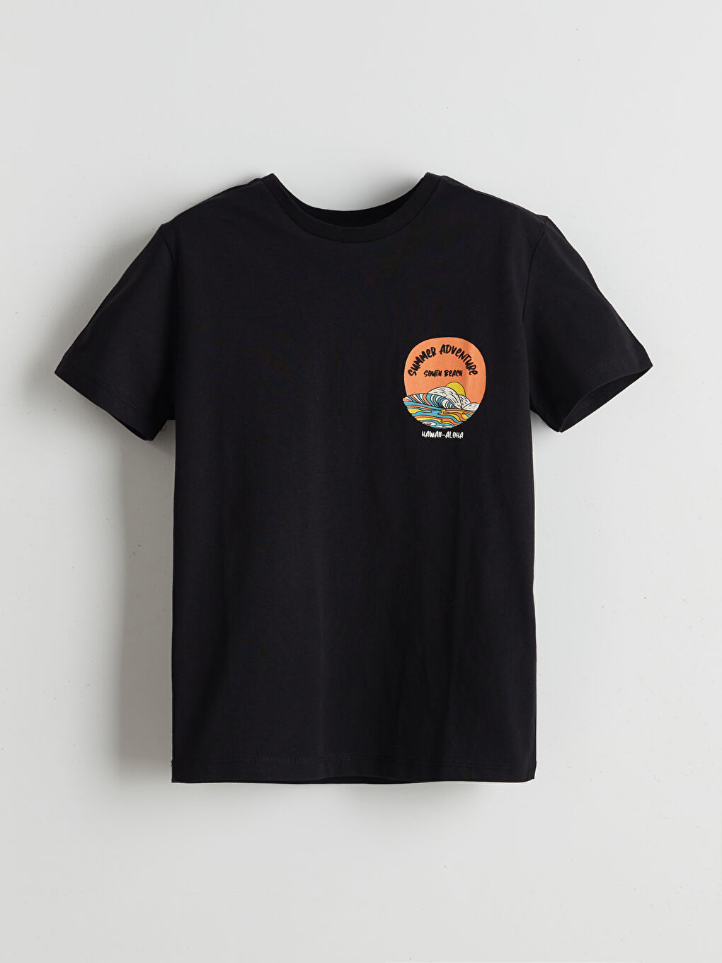 Crew Neck Boys' T-Shirt -S5I130Z4-CVL