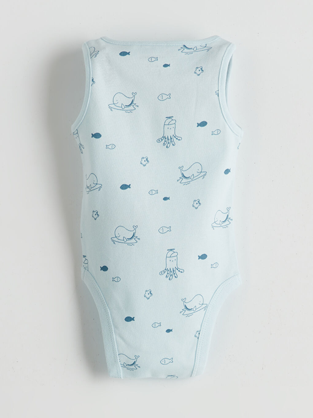 Organic Fabric Baby Boys Snap-Button Bodysuit and Shorts 2 Pack -S5I162Z1-LQT