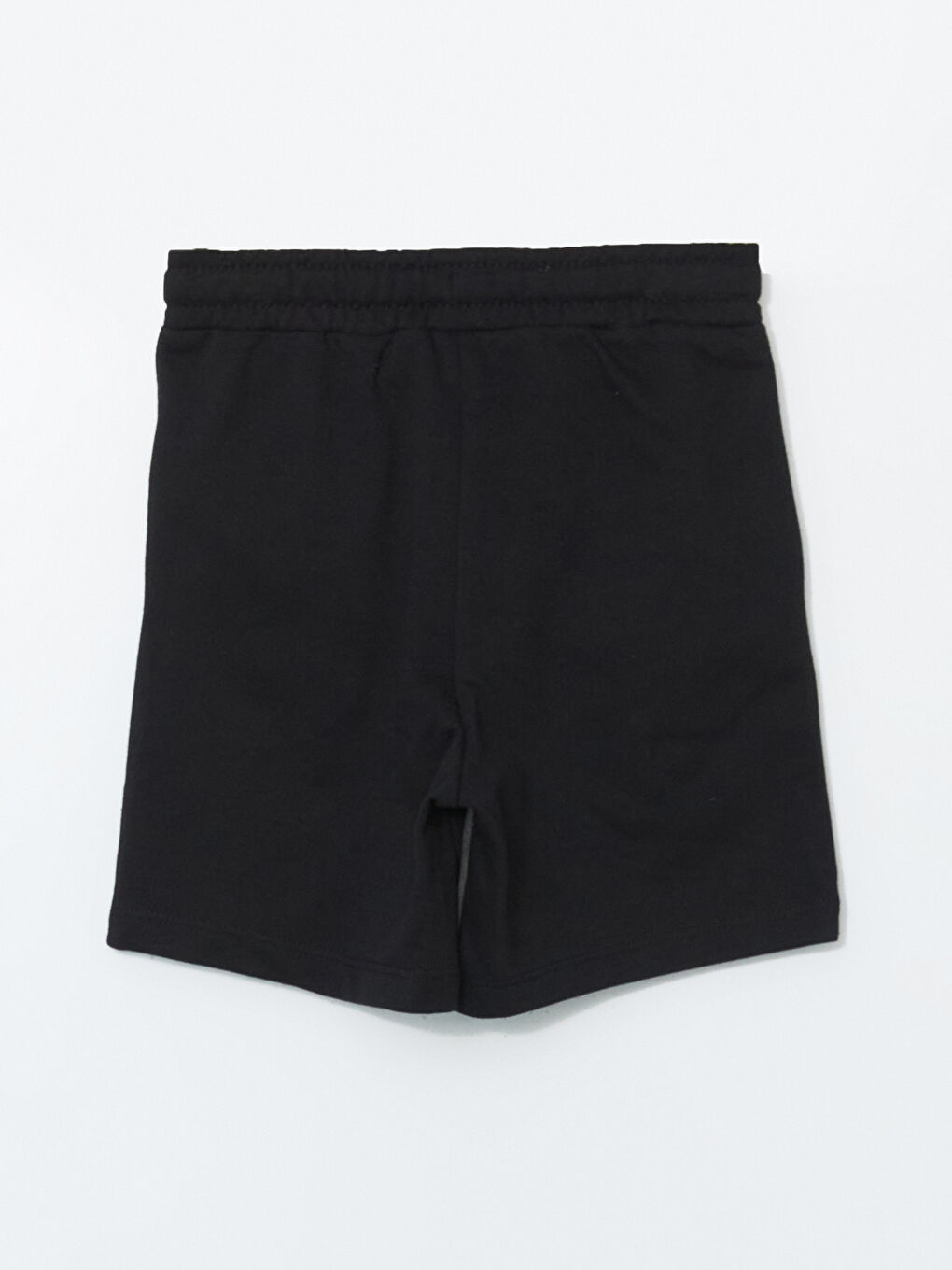 Siyah Beli Lastikli Erkek Çocuk Şort-2