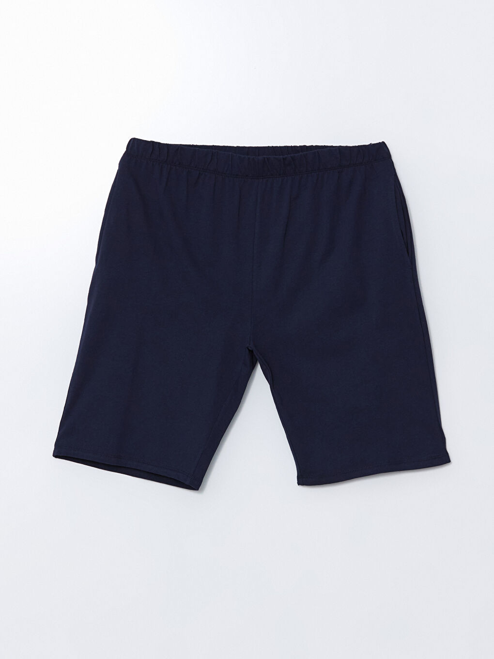 Sarı Standart Kalıp Erkek Şortlu Pijama Takımı-7