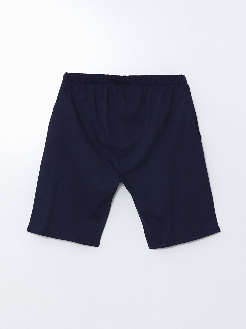 Sarı Standart Kalıp Erkek Şortlu Pijama Takımı-8