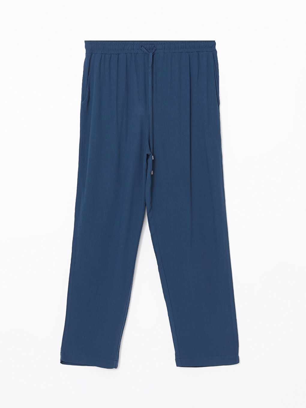 Elastic Waist Textured Women's Trousers -S5I231Z8-YE1