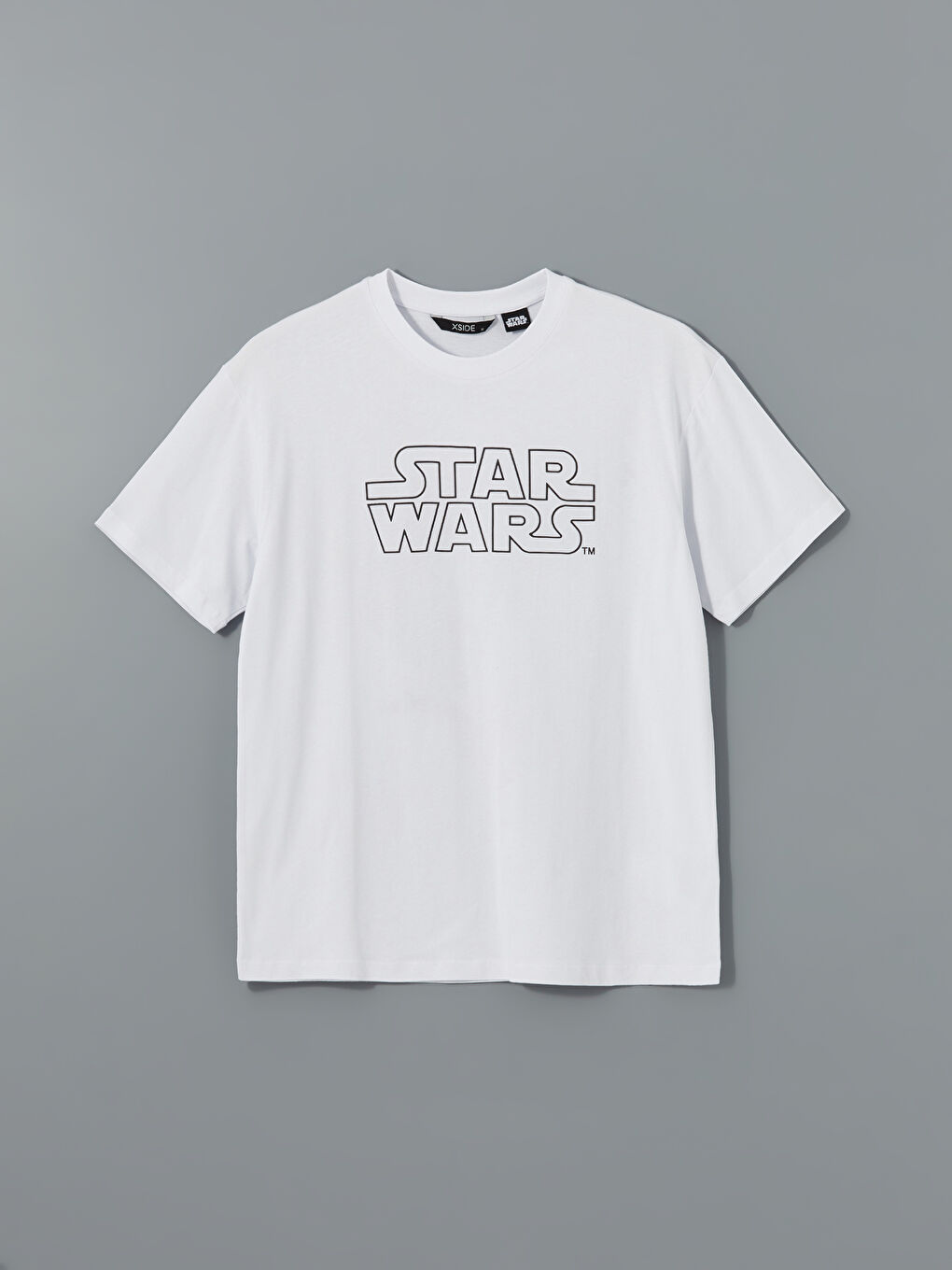 Crew Neck Short Sleeve Star Wars Printed Jersey Men's T-Shirt -S5I233Z8-Q6K