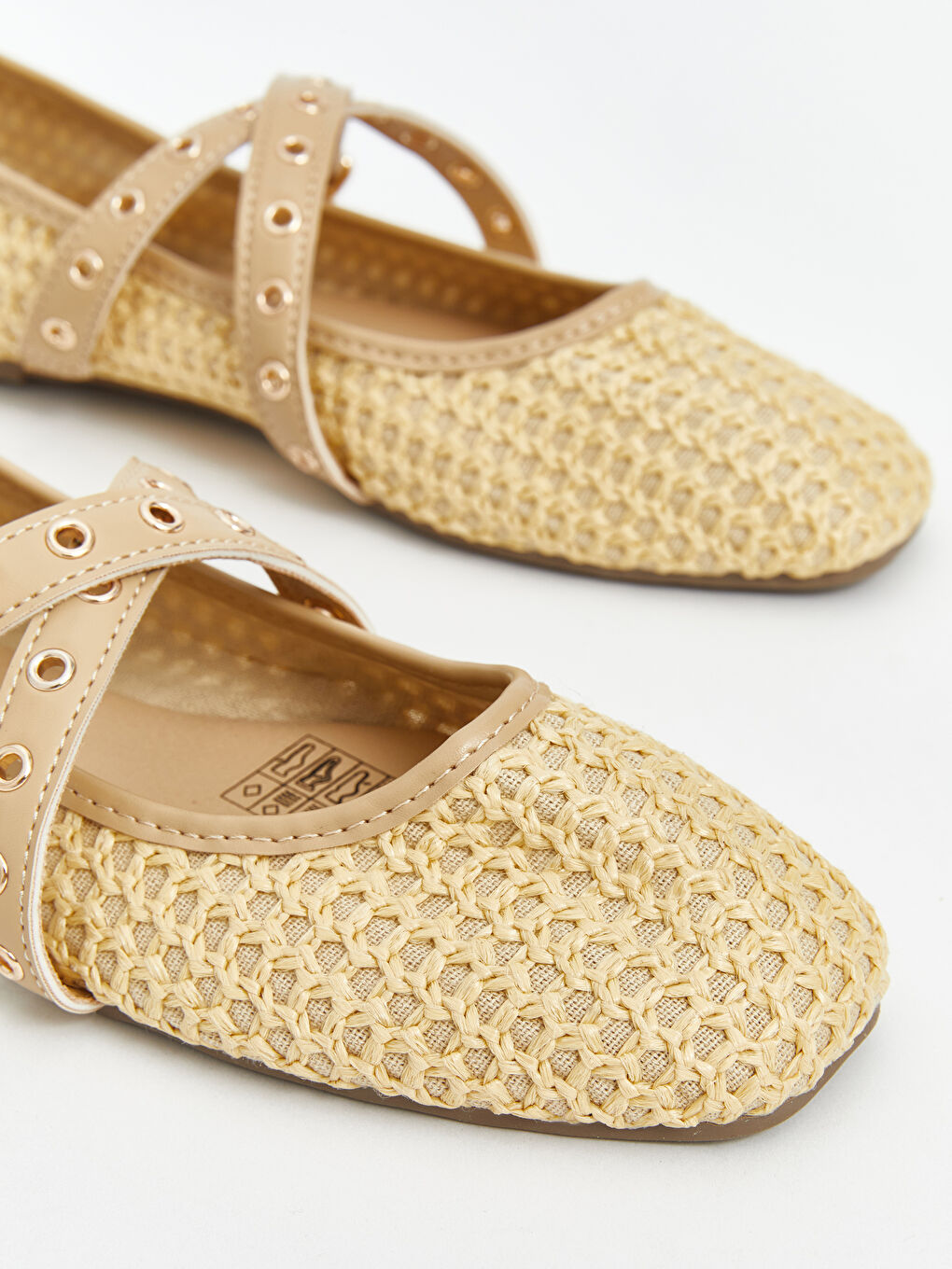 LCW STEPS Cross-Strap Women's Ballet Flats -S5I244Z8-R81