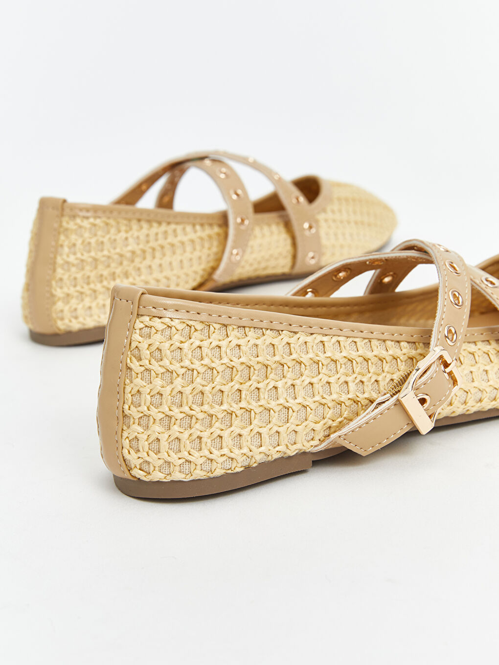 LCW STEPS Cross-Strap Women's Ballet Flats -S5I244Z8-R81