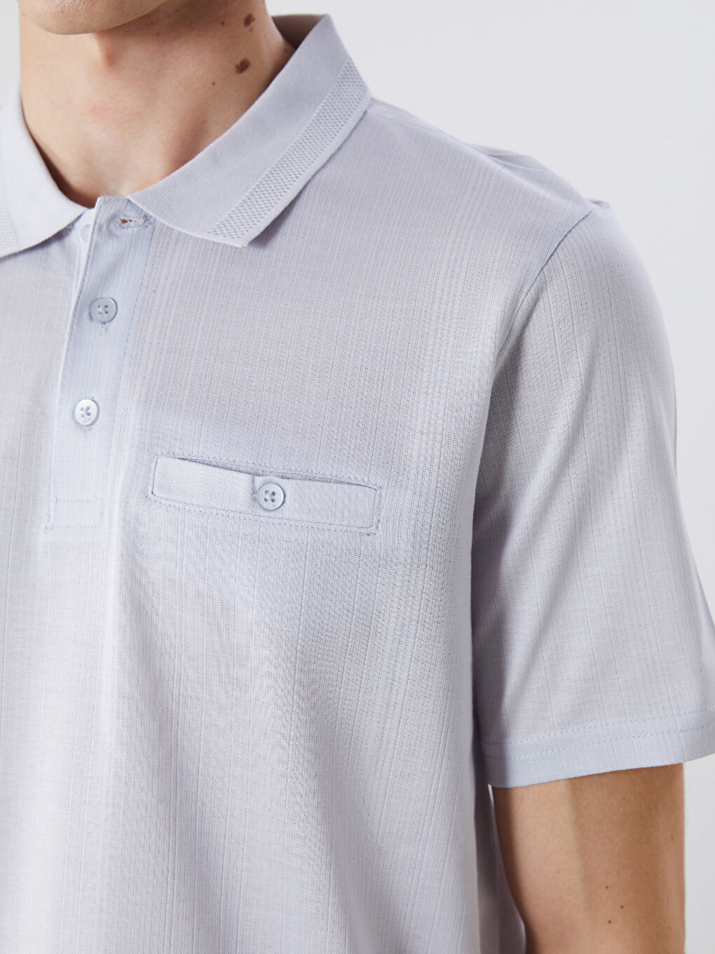 Men's Polo Neck T-Shirt-2