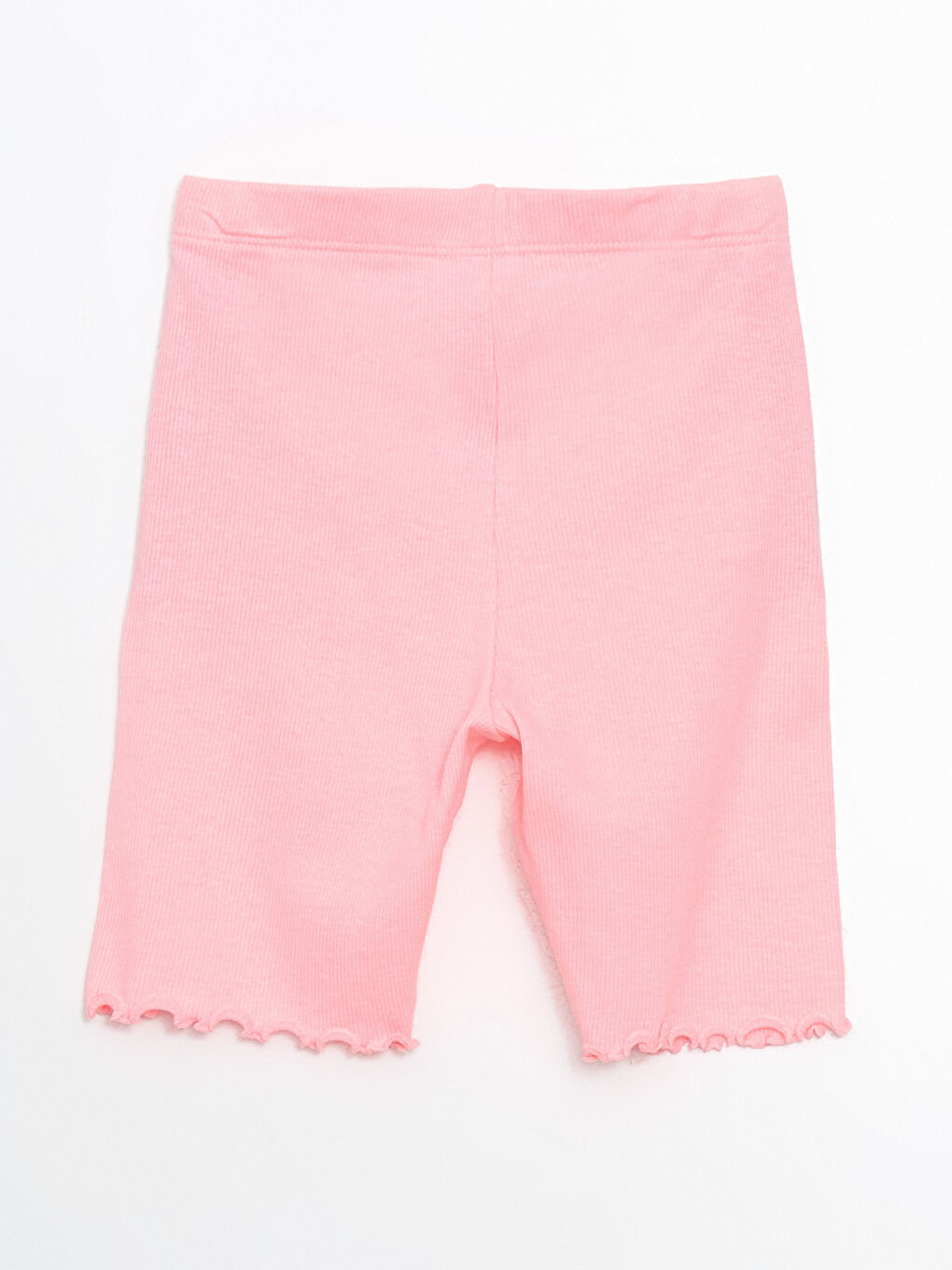 Pembe Fitilli Kız Çocuk Kısa Tayt-1