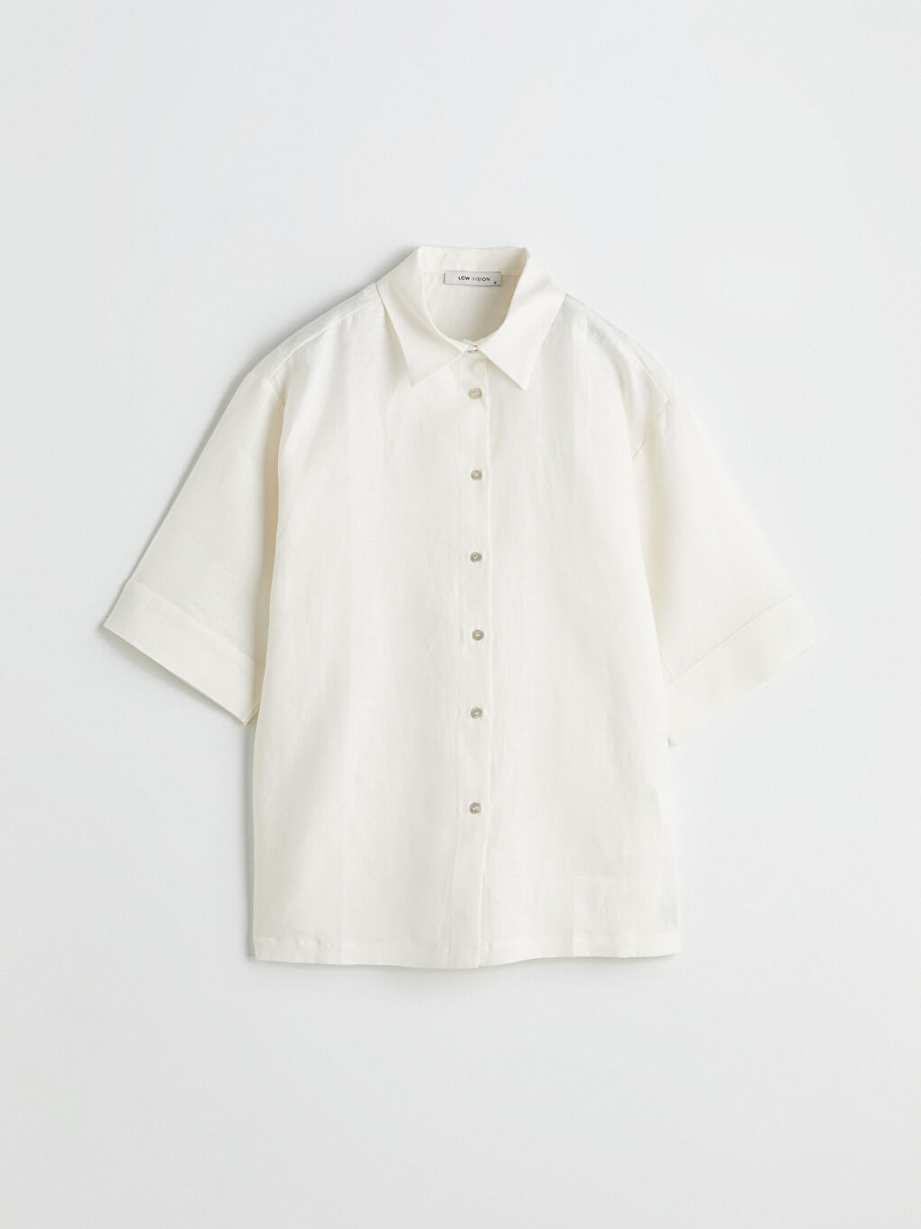 Woman ECRU Shirt -S5I339Z8-R9J