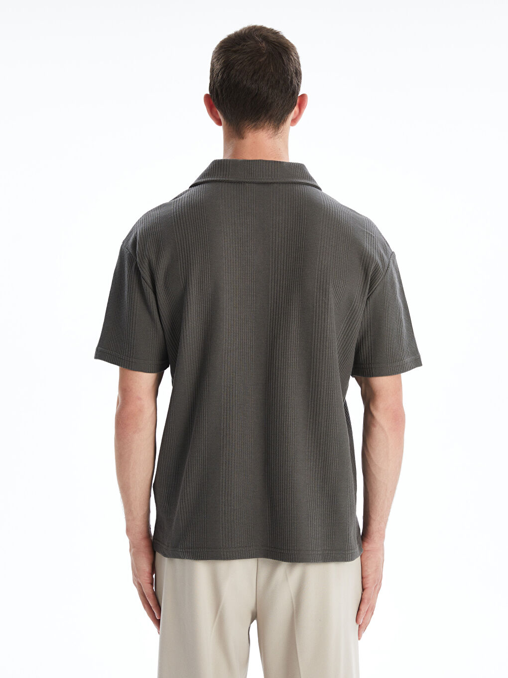 LCW Vision Men's Polo Neck T-Shirt -S5I345Z8-CYP