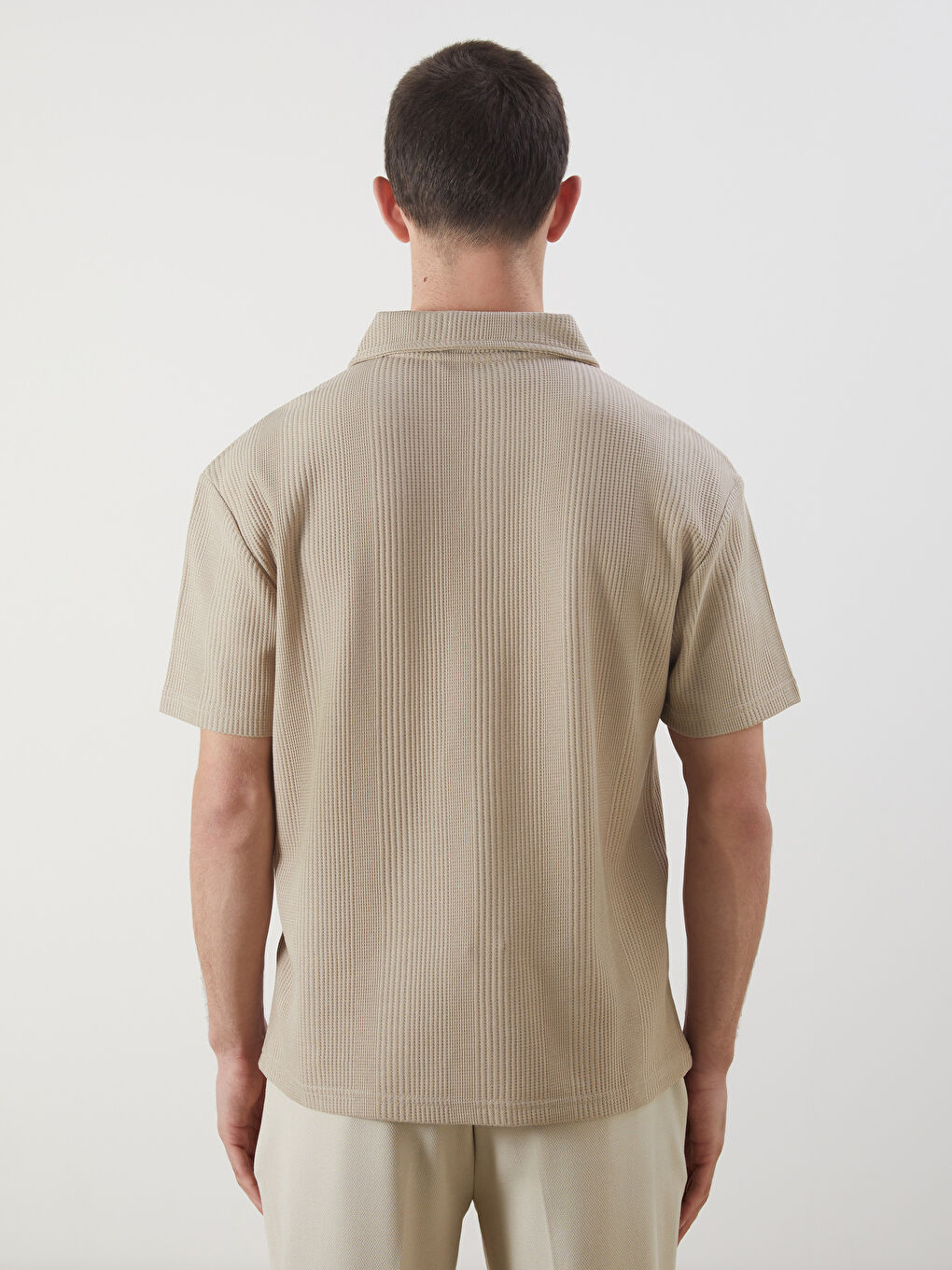 LCW Vision Men's Polo Neck T-Shirt -S5I345Z8-HZZ