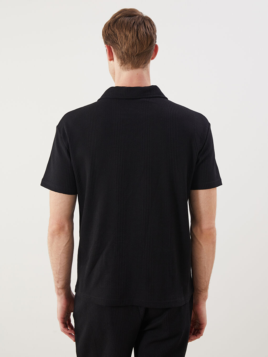 LCW Vision Men's Polo Neck T-Shirt -S5I345Z8-CVL