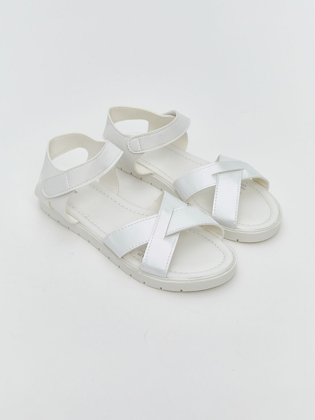 Cross-Band Hook-and-loop Girls' Sandals -S5I362Z4-J5E