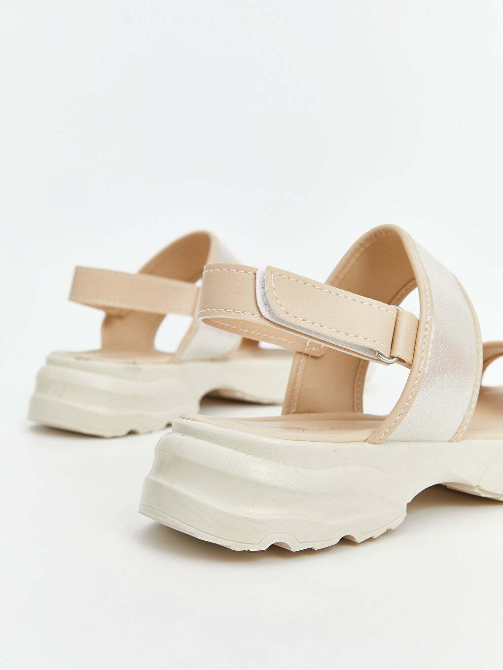 Girls Sandals With Double Straps Velcro -S5I365Z4-R9J