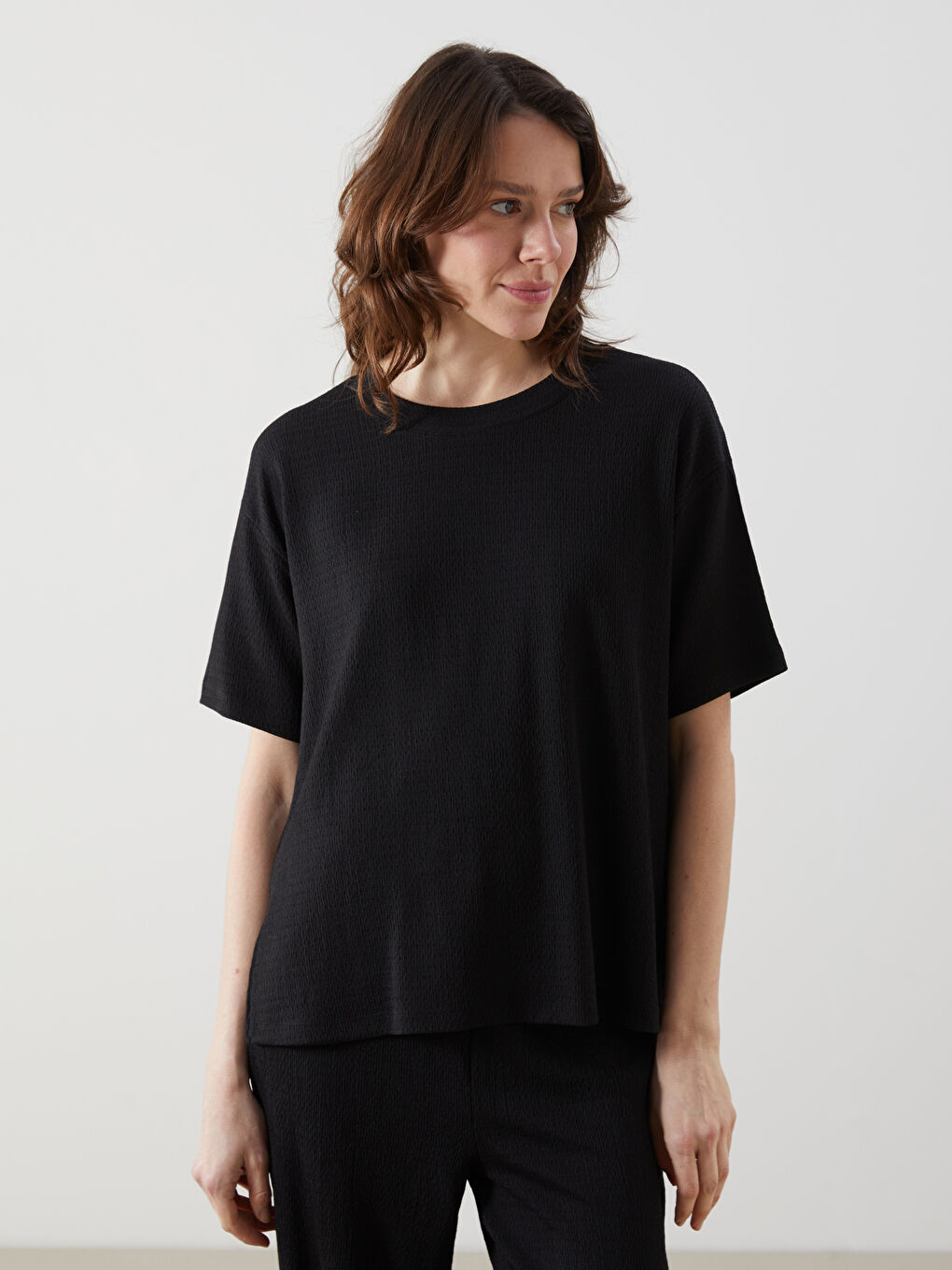 Crew Neck Women's T-Shirt -S5I383Z8-CVL