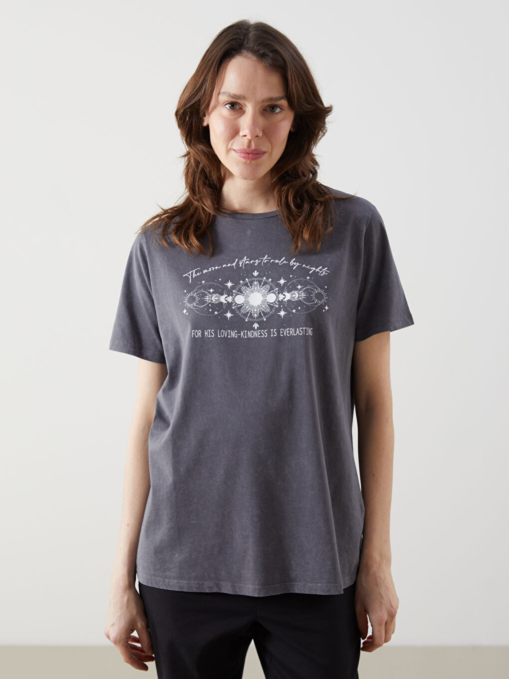 Crew Neck Women's T-Shirt -S5I389Z8-SFS