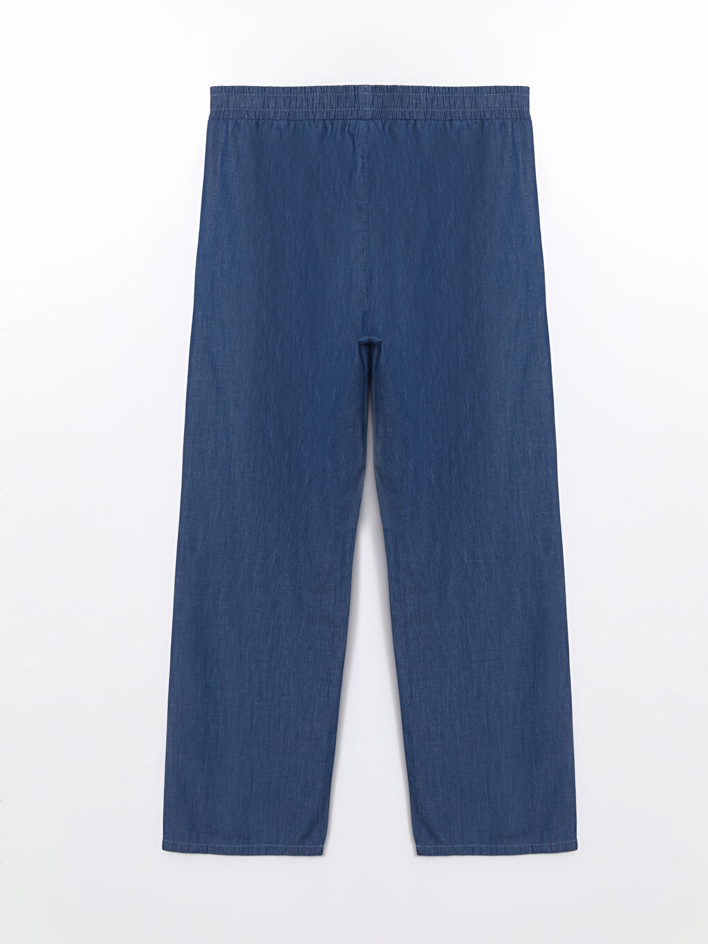 Wideleg Women's Jeans With Elastic Waist -S5I500Z8-563