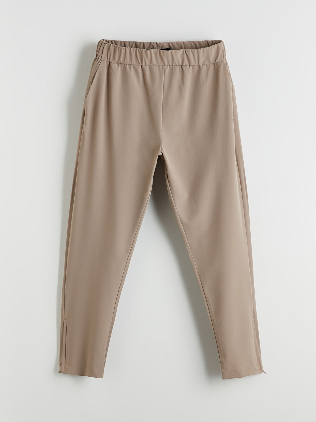 Kahverengi Slim Fit Erkek Eşofman Altı-4