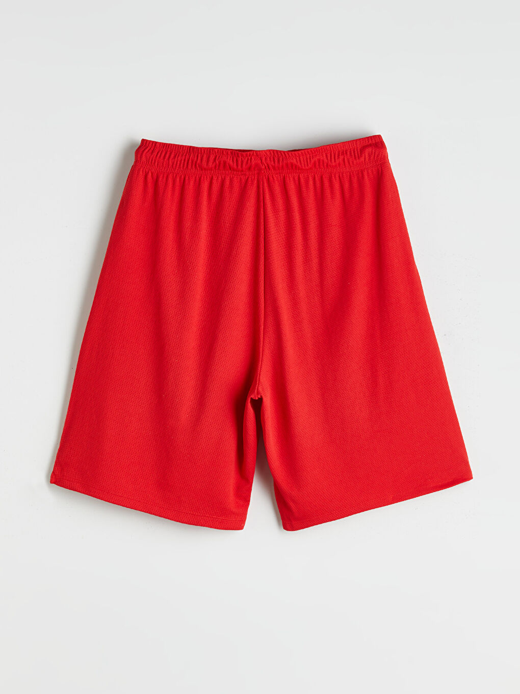 Kırmızı Rahat Kalıp Erkek Spor Şort-5