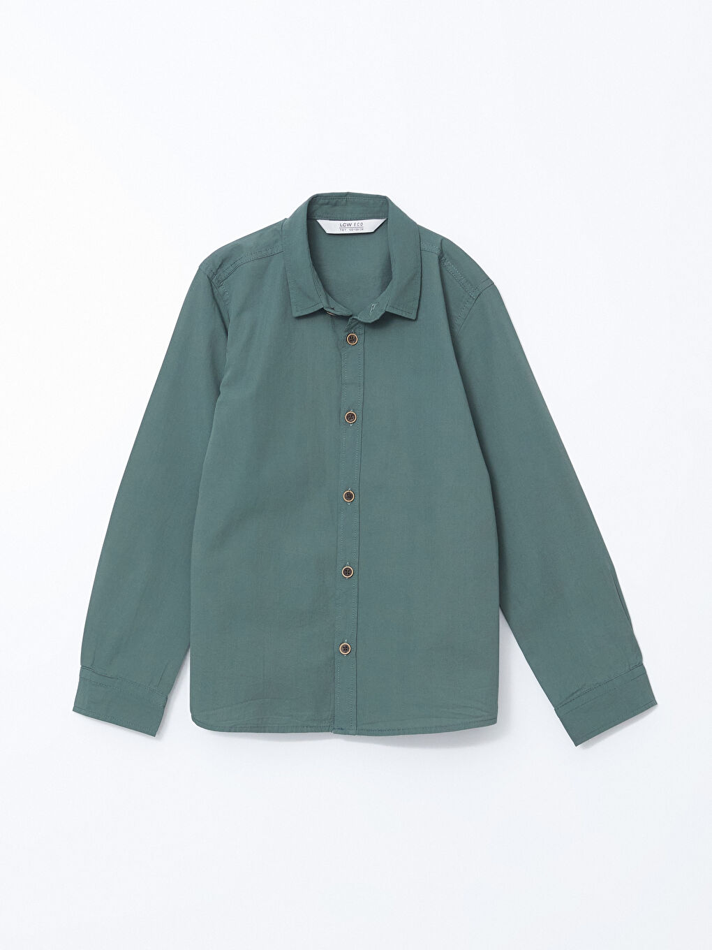 Basic Long Sleeve Boy Shirt -S5I580Z4-GQQ