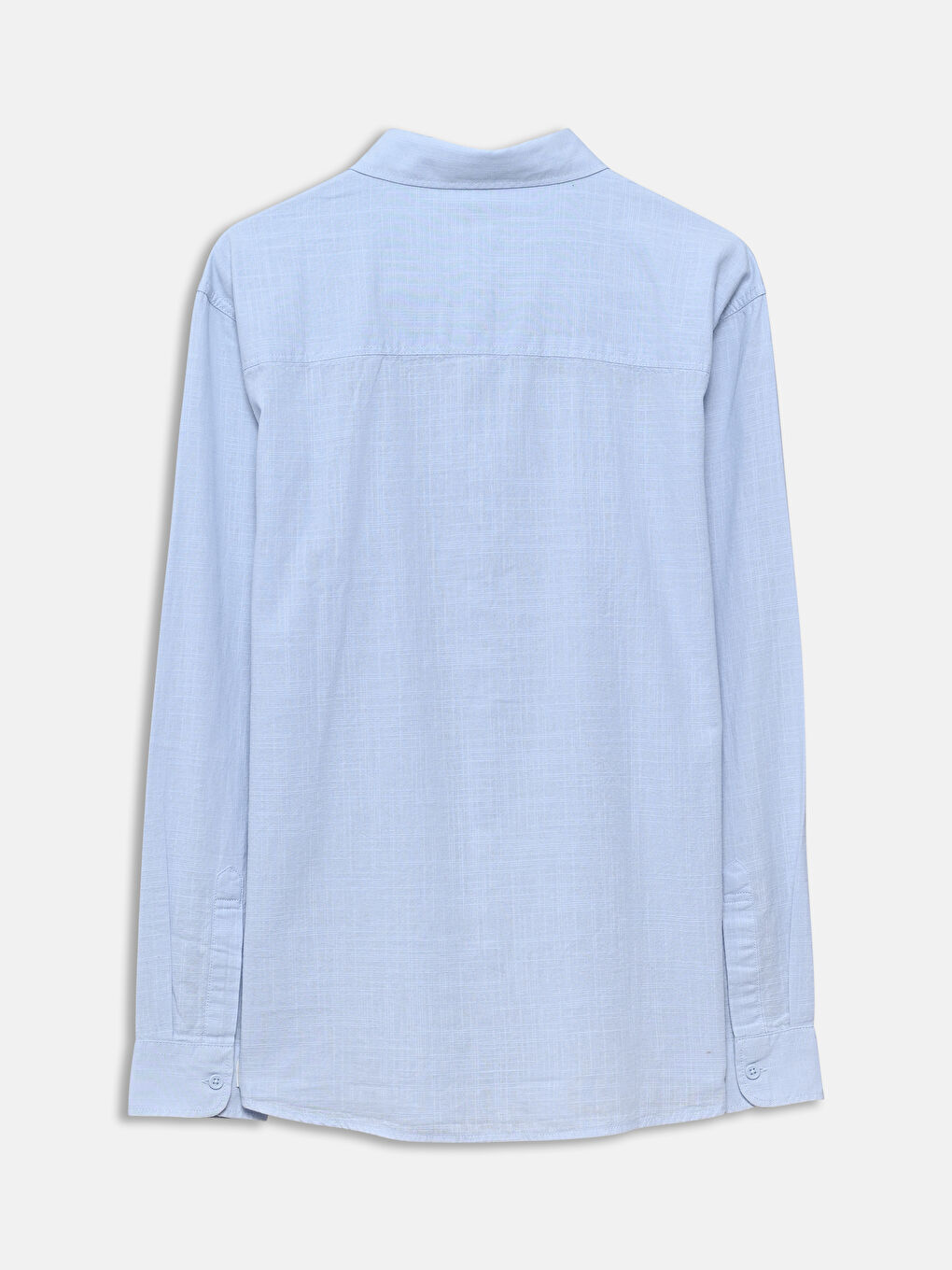 XSIDE Regular Fit Long Sleeve Linen Blend Men's Shirt -S5I596Z8-QWR