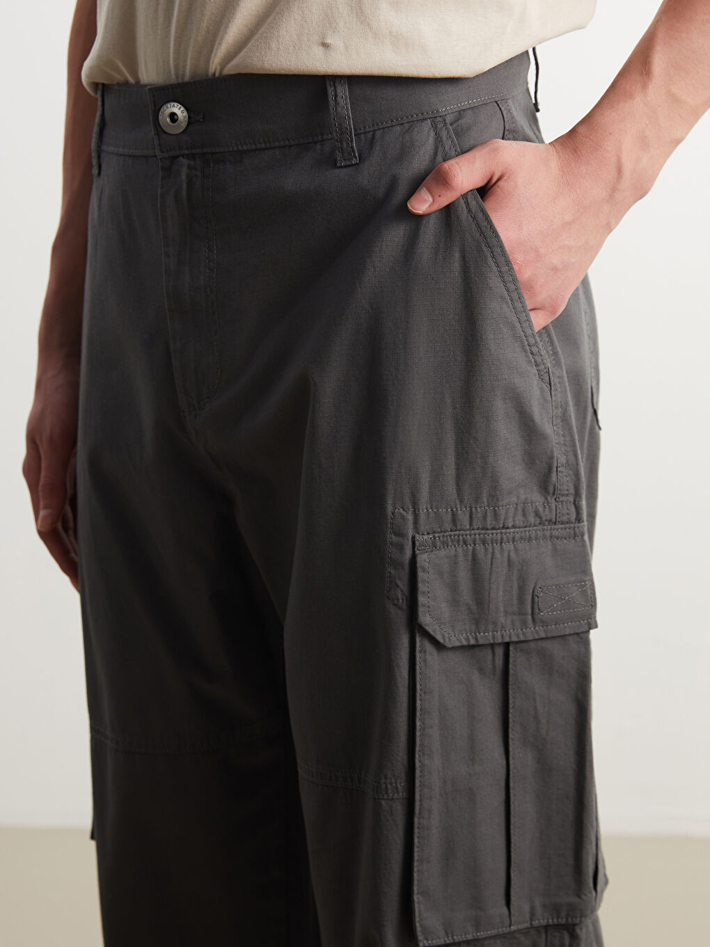 ANTRASIT Pantalone Muškarci -S5I654Z8-SUR