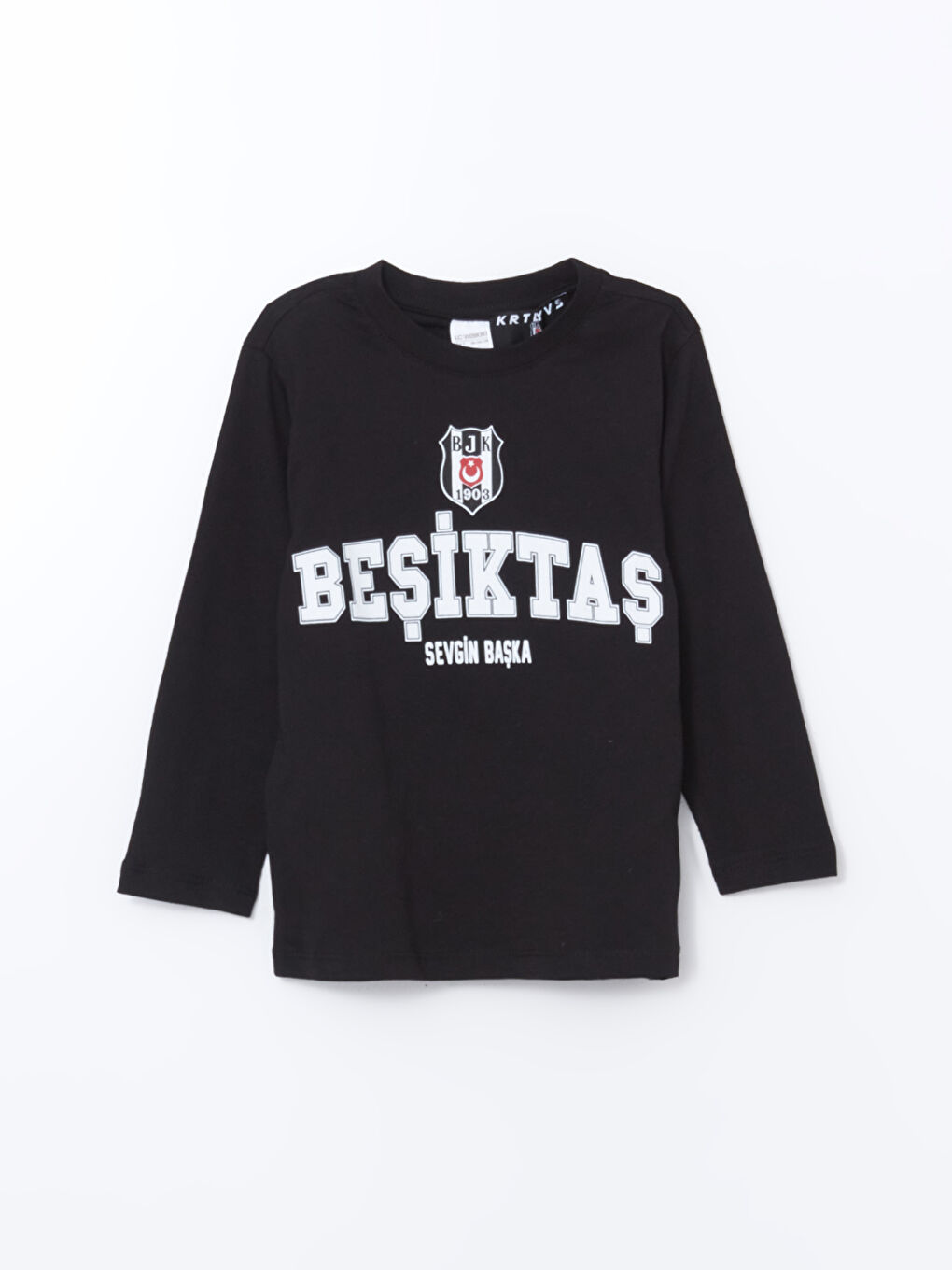 Crew Neck Beşiktaş Print Long Sleeve Boy’S Baby Pajama Set -S5I674Z1-CVL