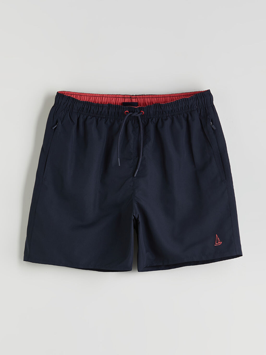 شورت سباحة قصير سادة للرجال-8