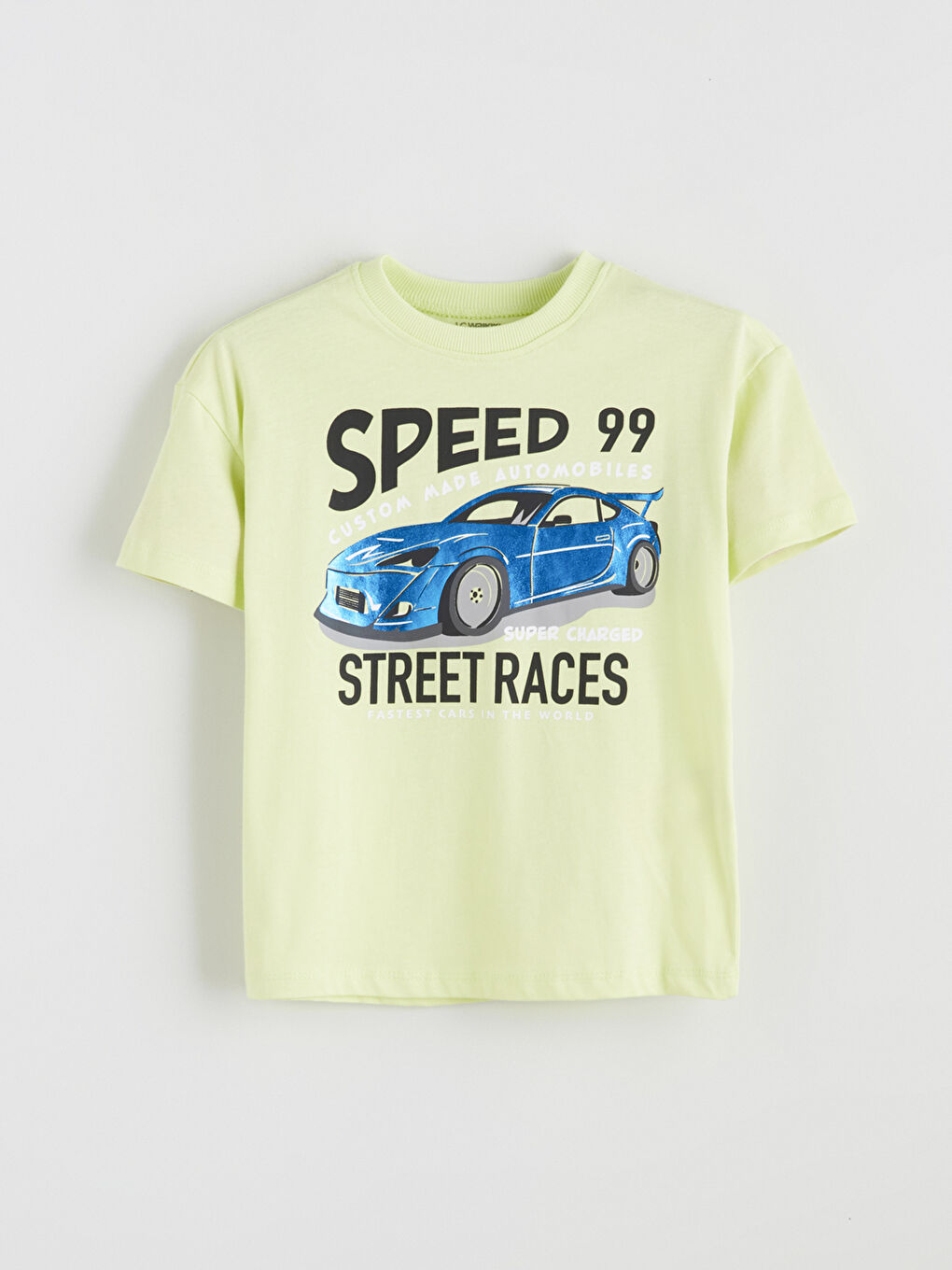 Футболка з круглим вирізом горловини та шорти для хлопчиків-1