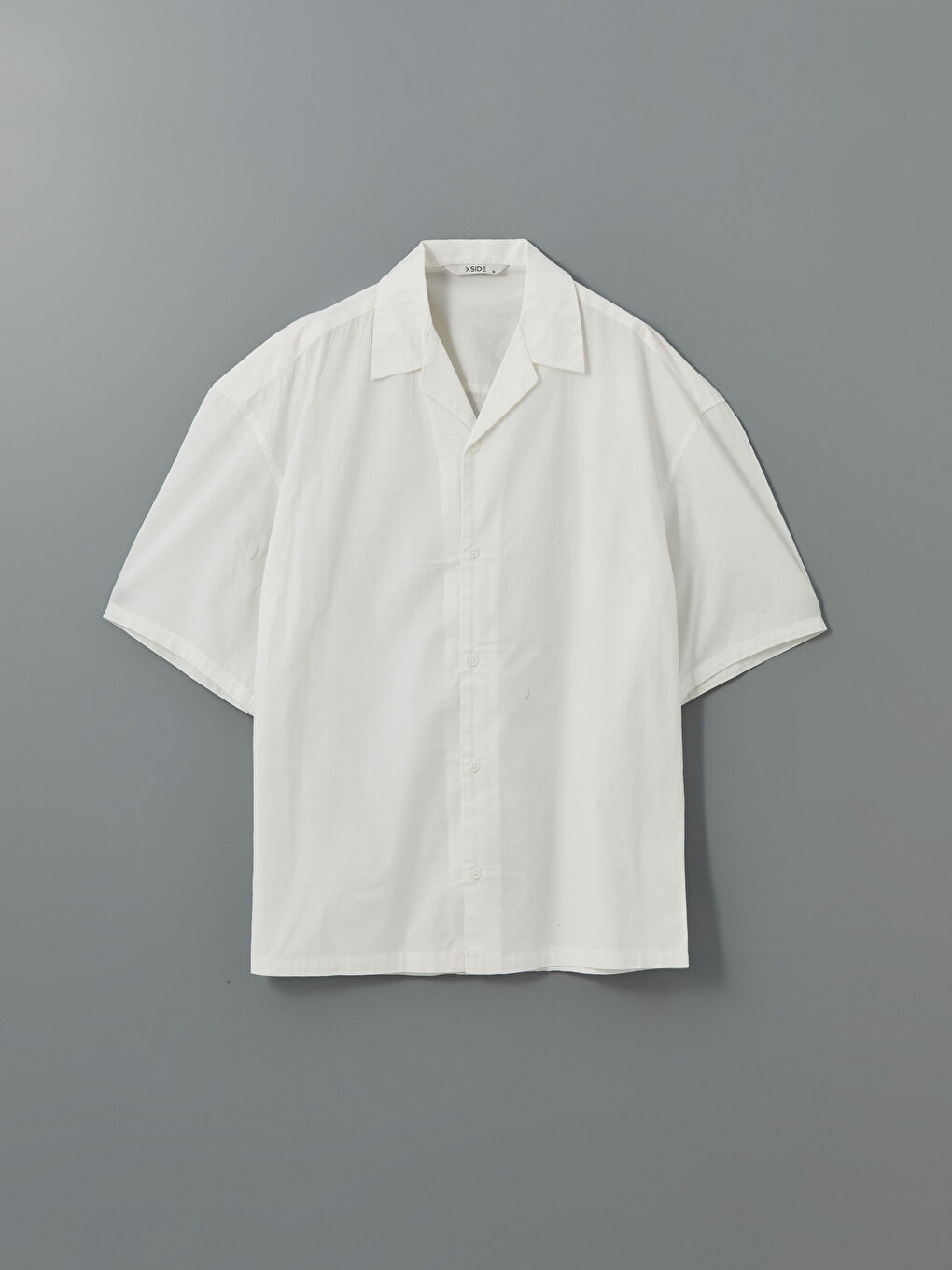 قميص بوبلين فضفاض للرجال-4