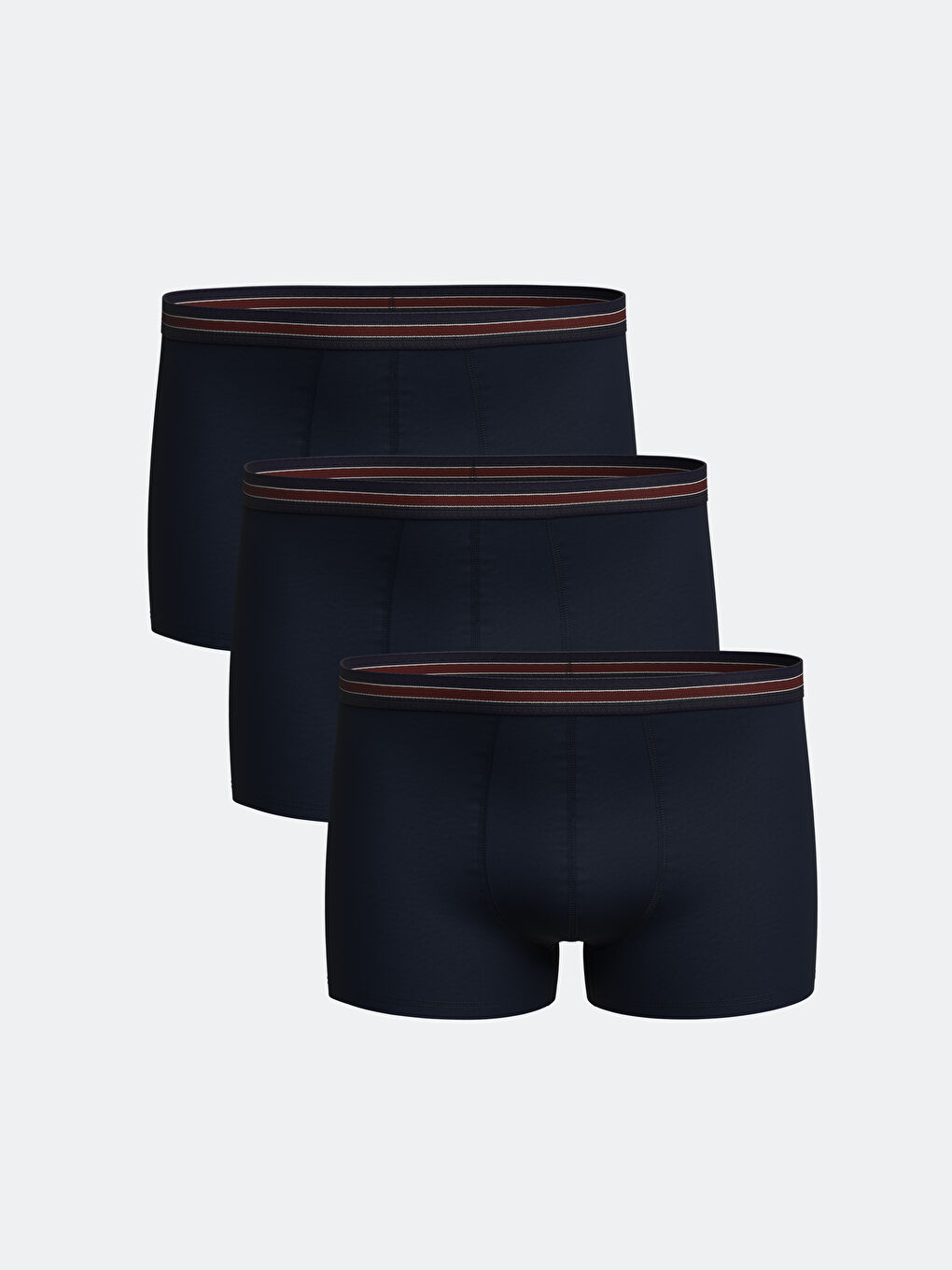 Standard Fit Cotton Flexible Men's Boxer 3-Piece -S5I827Z8-F9C