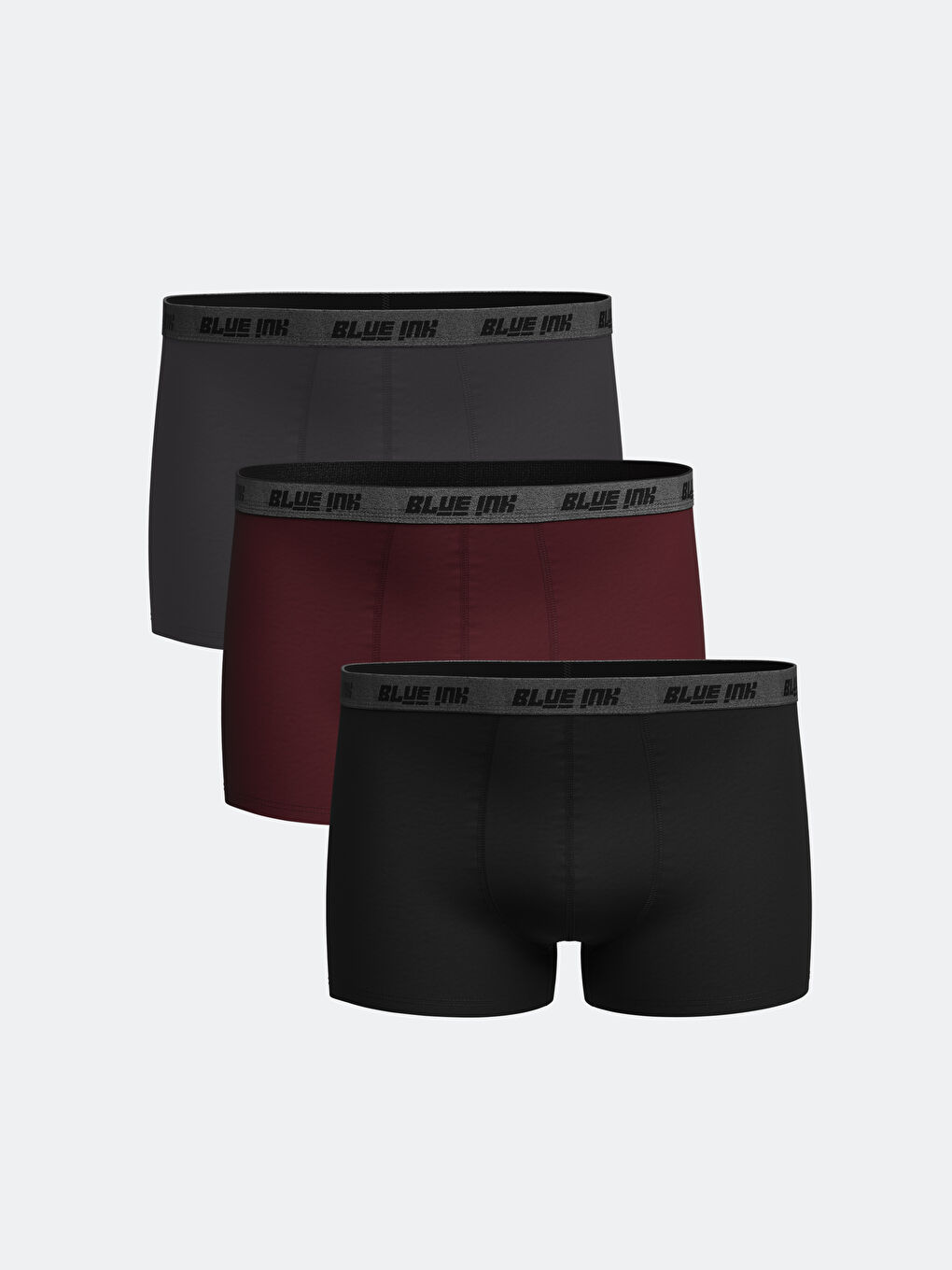 Standard Fit Cotton Flexible Men's Boxer 3-Piece -S5I836Z8-F9C