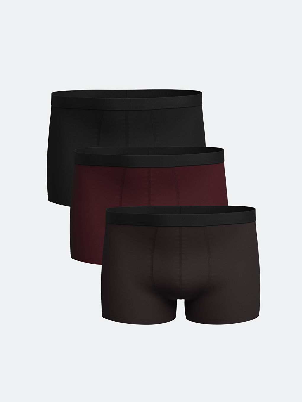 Standard Fit Cotton Flexible Men's Boxer 3-Piece -S5I901Z8-F9C