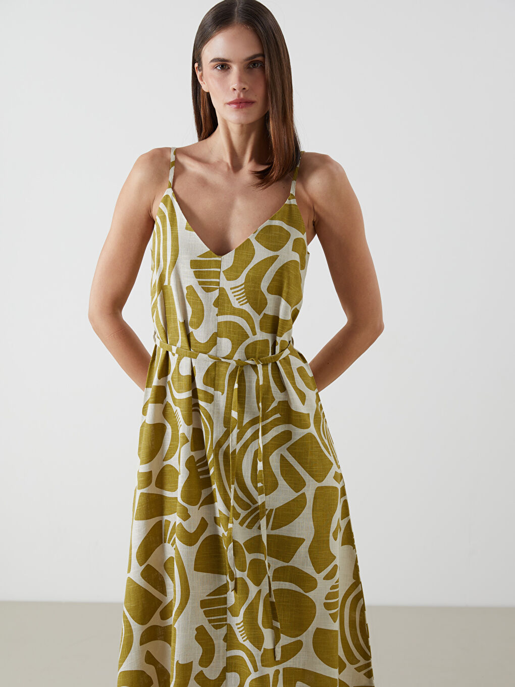 Woman GREEN Dress -S5I952Z8-LRR