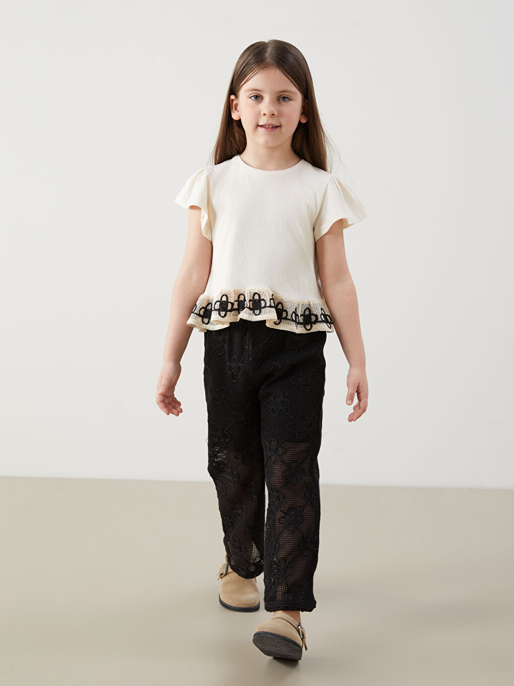 Girl BLACK Trousers -S5I960Z1-CVL