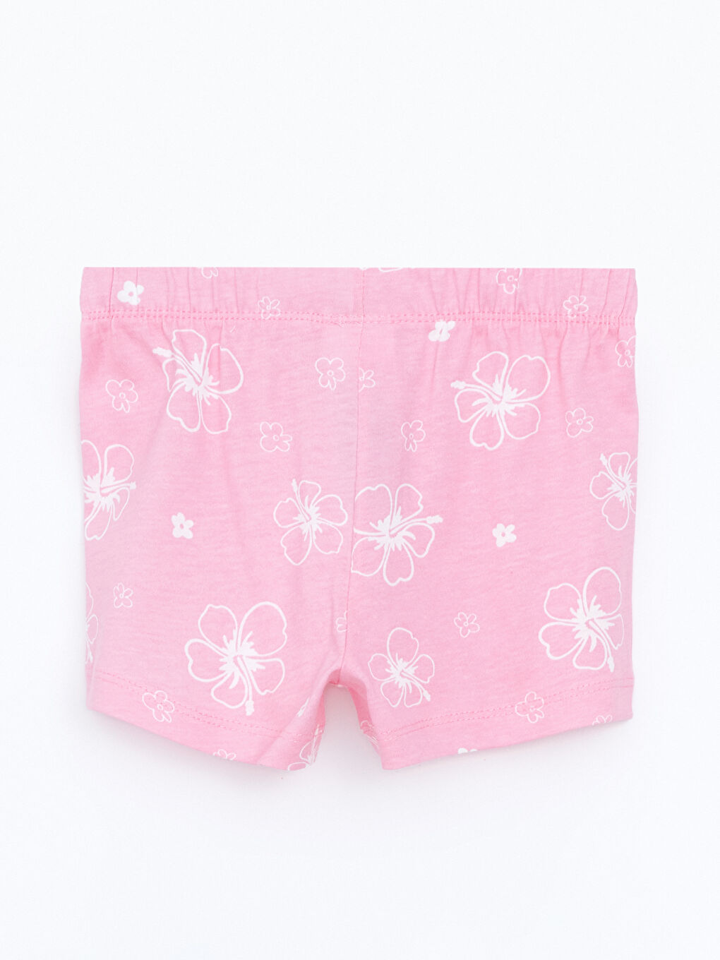 Crew Neck Printed Girls' T-Shirt And Shorts Set (2 Pieces) -S5IA90Z1-LT9