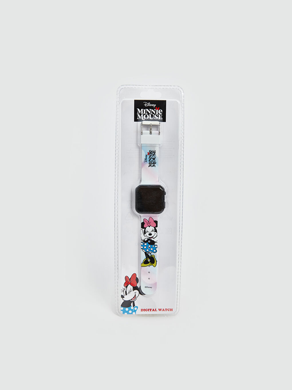 Minnie Mouse Printed Girls' Digital Wrist Watch -S5IB01Z4-M0T