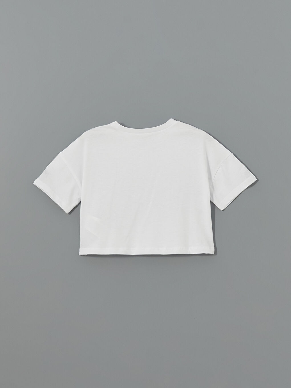 Crew Neck Girl's T-Shirt -S5IB39Z4-J5E