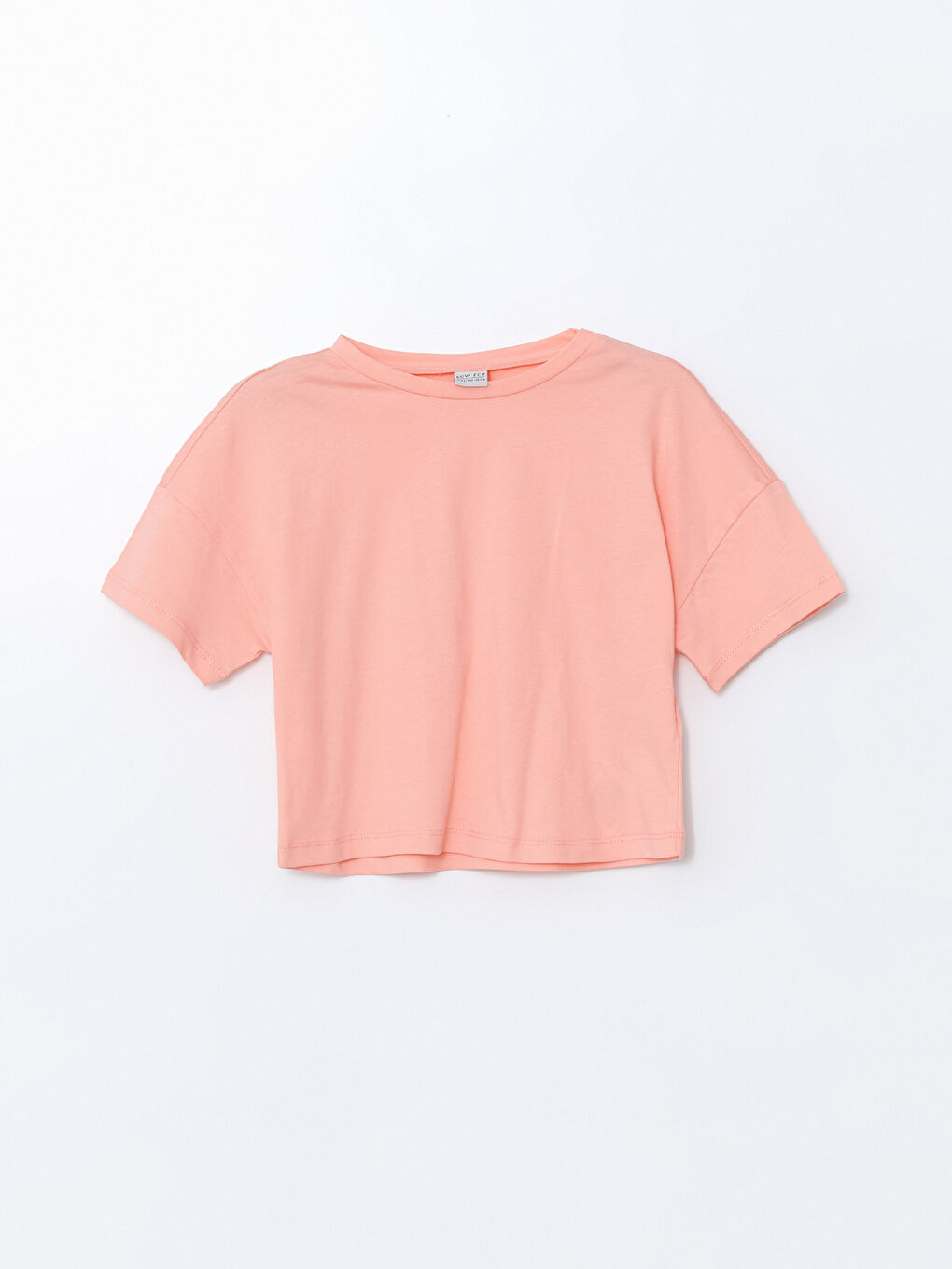 Crew Neck Girl's T-Shirt -S5IB39Z4-FNW