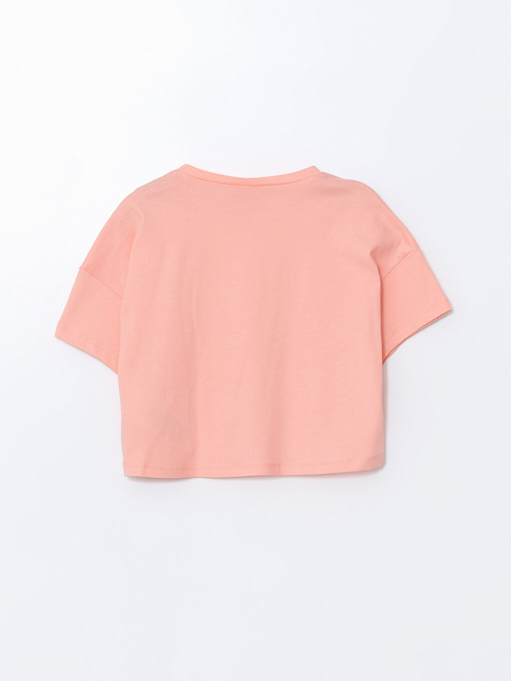 Crew Neck Girl's T-Shirt -S5IB39Z4-FNW