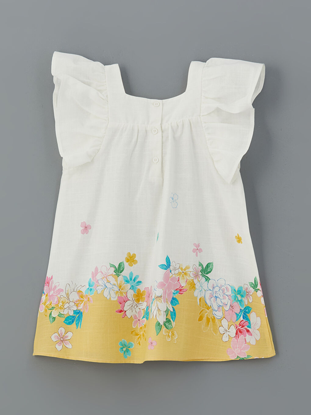 Girl ECRU Dress -S5IB67Z1-LRA