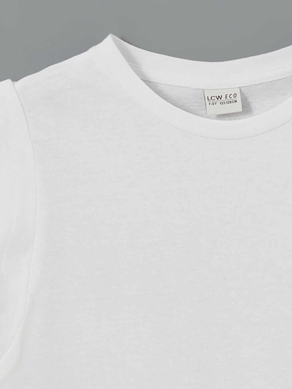 Crew Neck Girl's T-Shirt -S5IB77Z4-J5E
