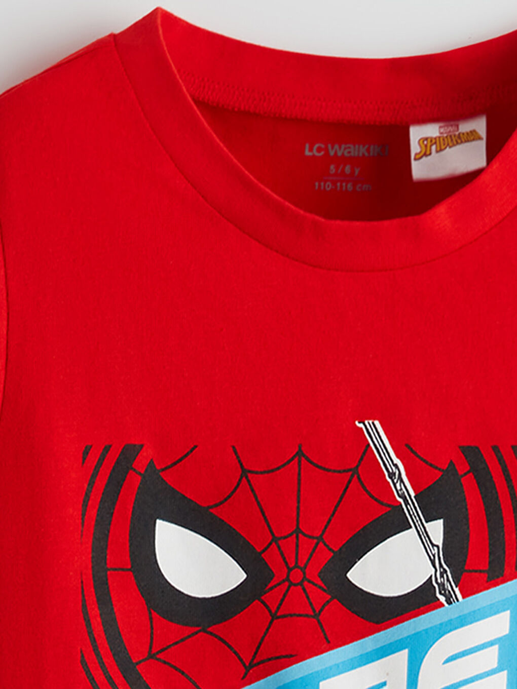 LC Waikiki Okrugli izrez Spider-Man štampana majica bez rukava za dečake -S5ID46Z1-HBH
