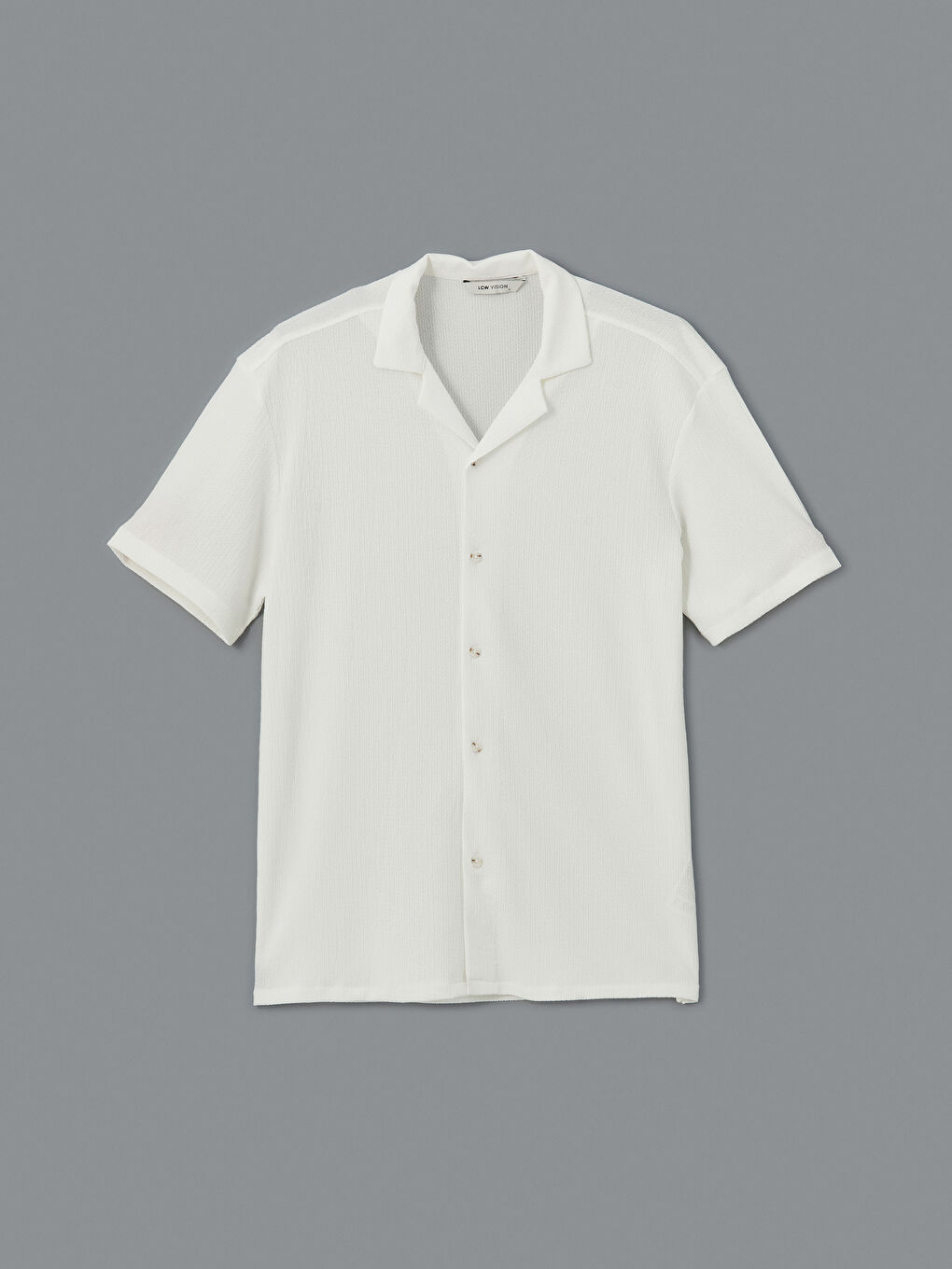 Regular Fit Short Sleeve Men's Shirt-4